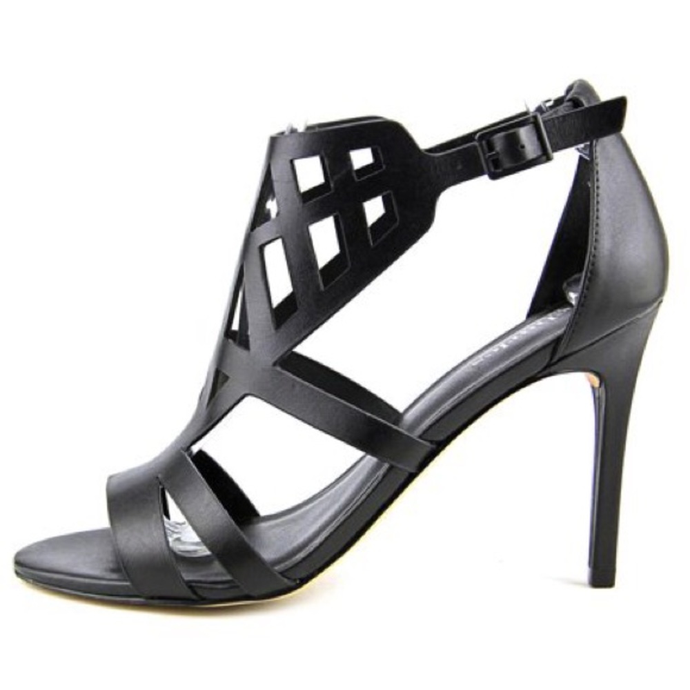 Charles by Charles David Leather Cage Sandals